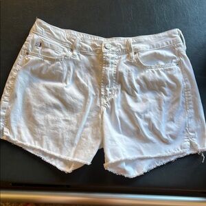 Dear John White Jean Shorts Sz: 26